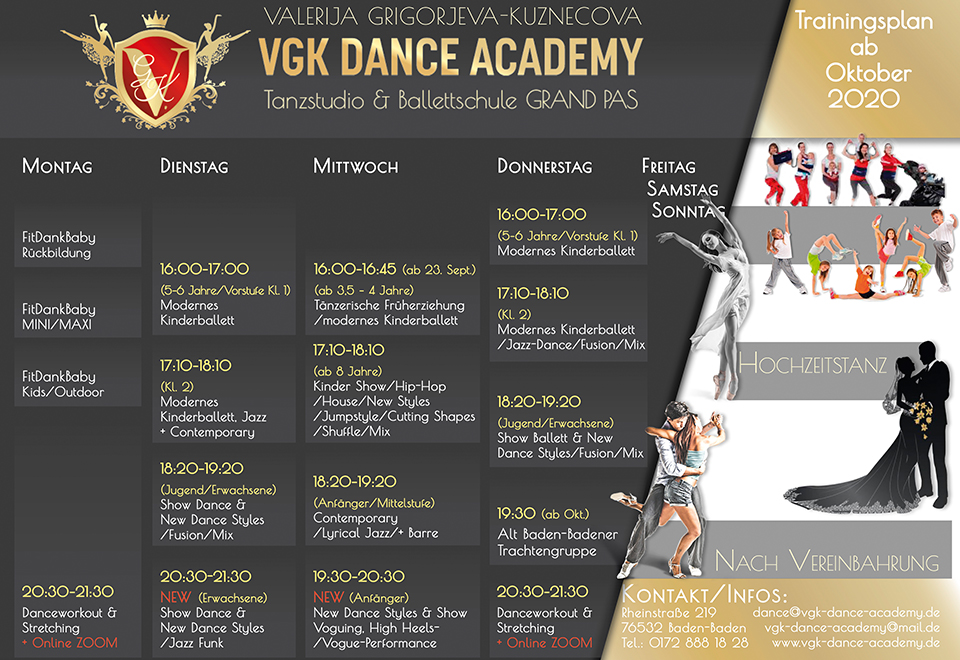 Bild Trainingsplan Okt 2020